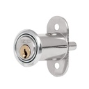 Cerradura para mueble, modelo 20, cromo, HERMEX CM-20C