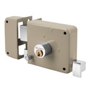 Cerradura sobreponer izq clásica, llave tradicional, blíster CS-70IB