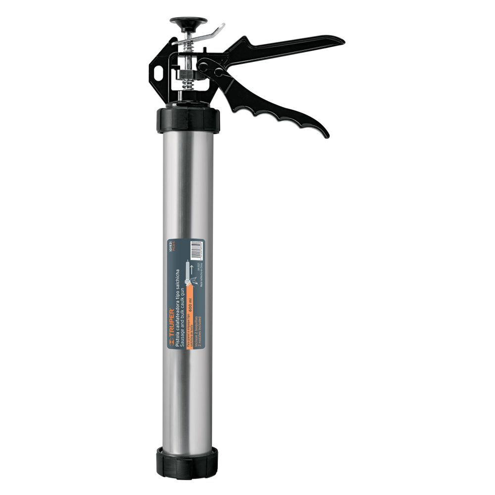 Pistola calafateadora para salchicha de 600 ml, TRUPER PICA-S