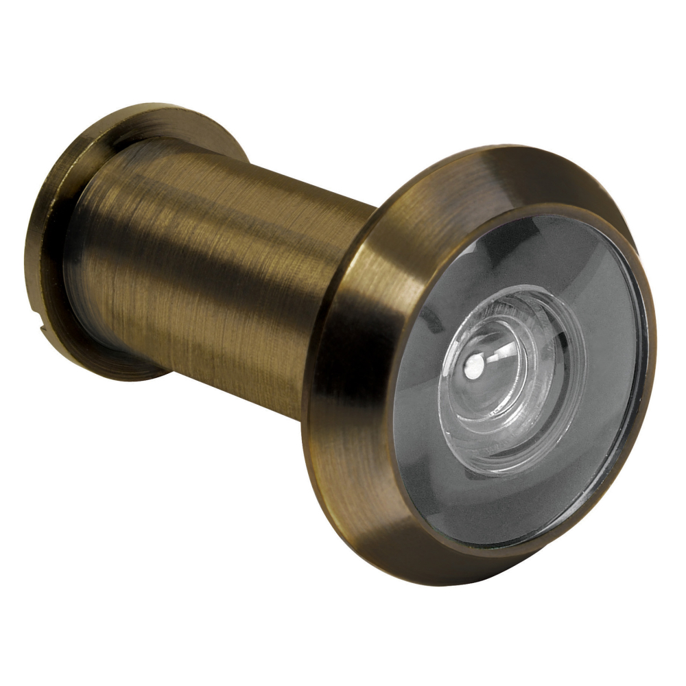 Mirilla de seguridad acabado latón antiguo, HERMEX MIRI-2