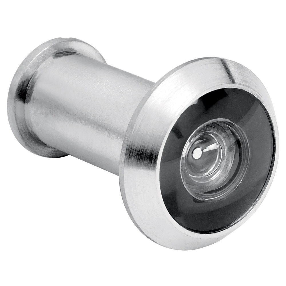 Mirilla de seguridad acabado cromo mate, HERMEX MIRI-3