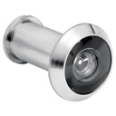 Mirilla de seguridad acabado cromo mate, HERMEX MIRI-3