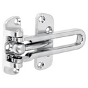Pasador abatible para puerta, acabado cromo mate, HERMEX PAAB-3