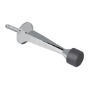 Tope recto para puerta, acabado cromo, HERMEX TORE-3