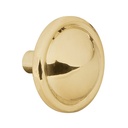 Perilla metálica estilo 'Barroco', latón brillante, HERMEX PER-042