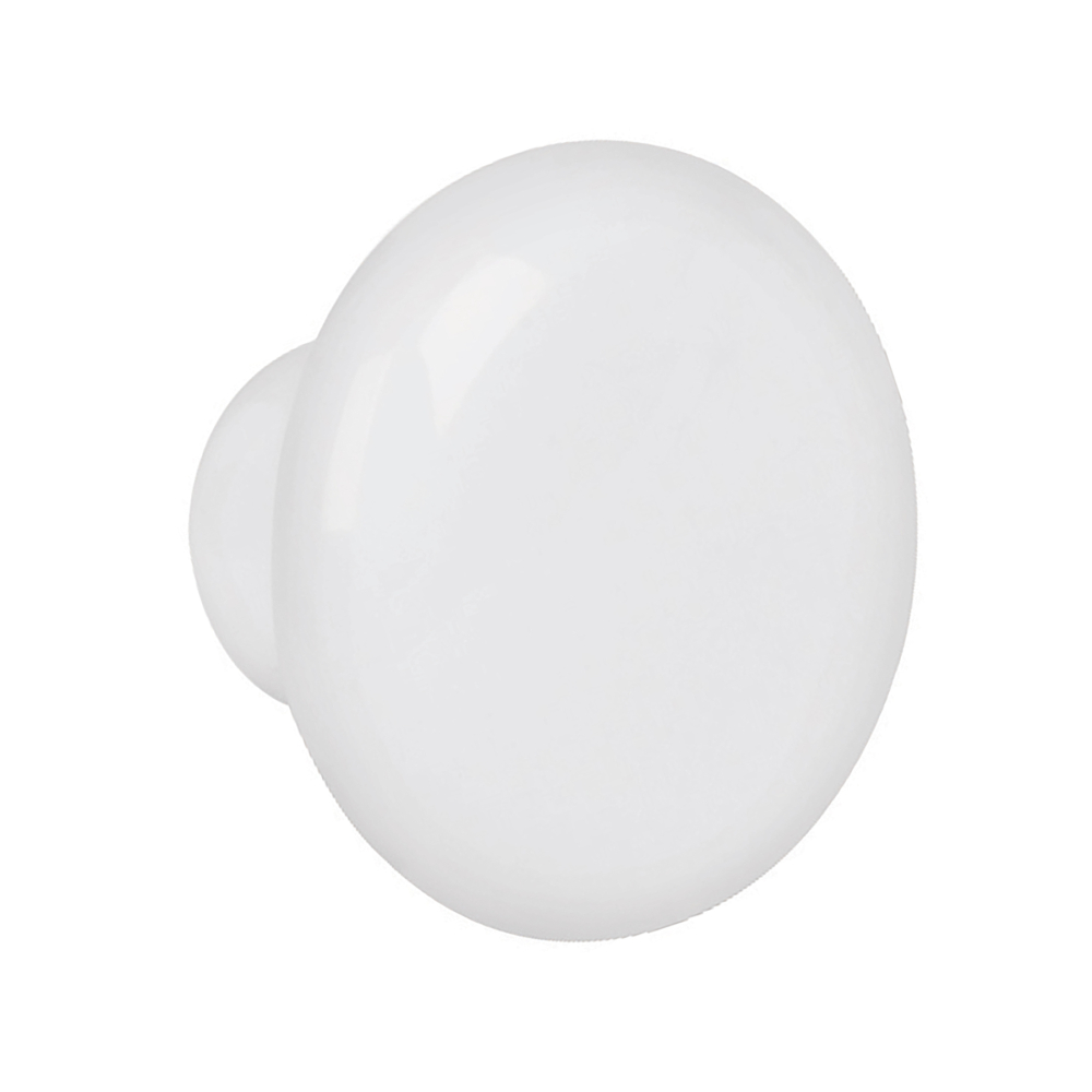 Perilla cerámica blanca, HERMEX PER-B