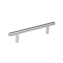 Jaladera de acero, 128mm, línea Cilindro, níquel, HERMEX JAL-0312