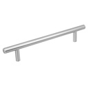 Jaladera de acero, 160mm, línea Cilindro, níquel, HERMEX JAL-0313