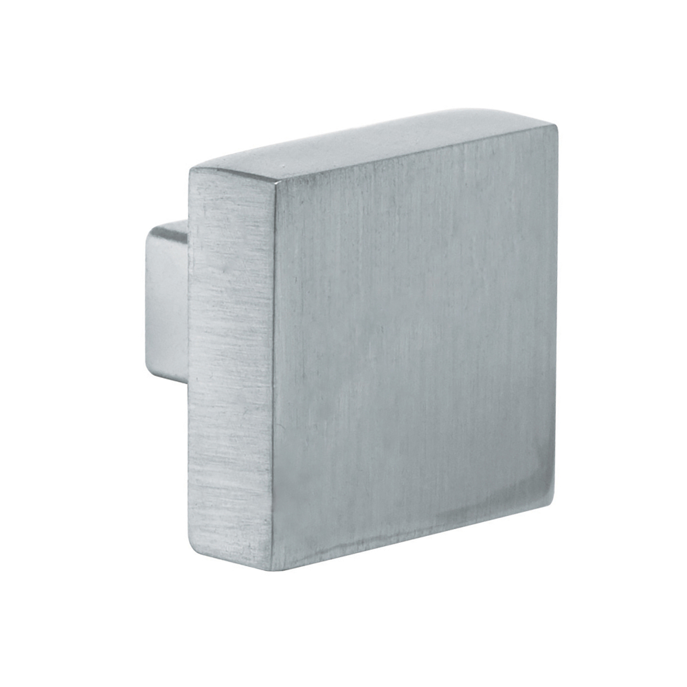 Perilla metálica estilo 'Andamio' acabado níquel satinado PER-091