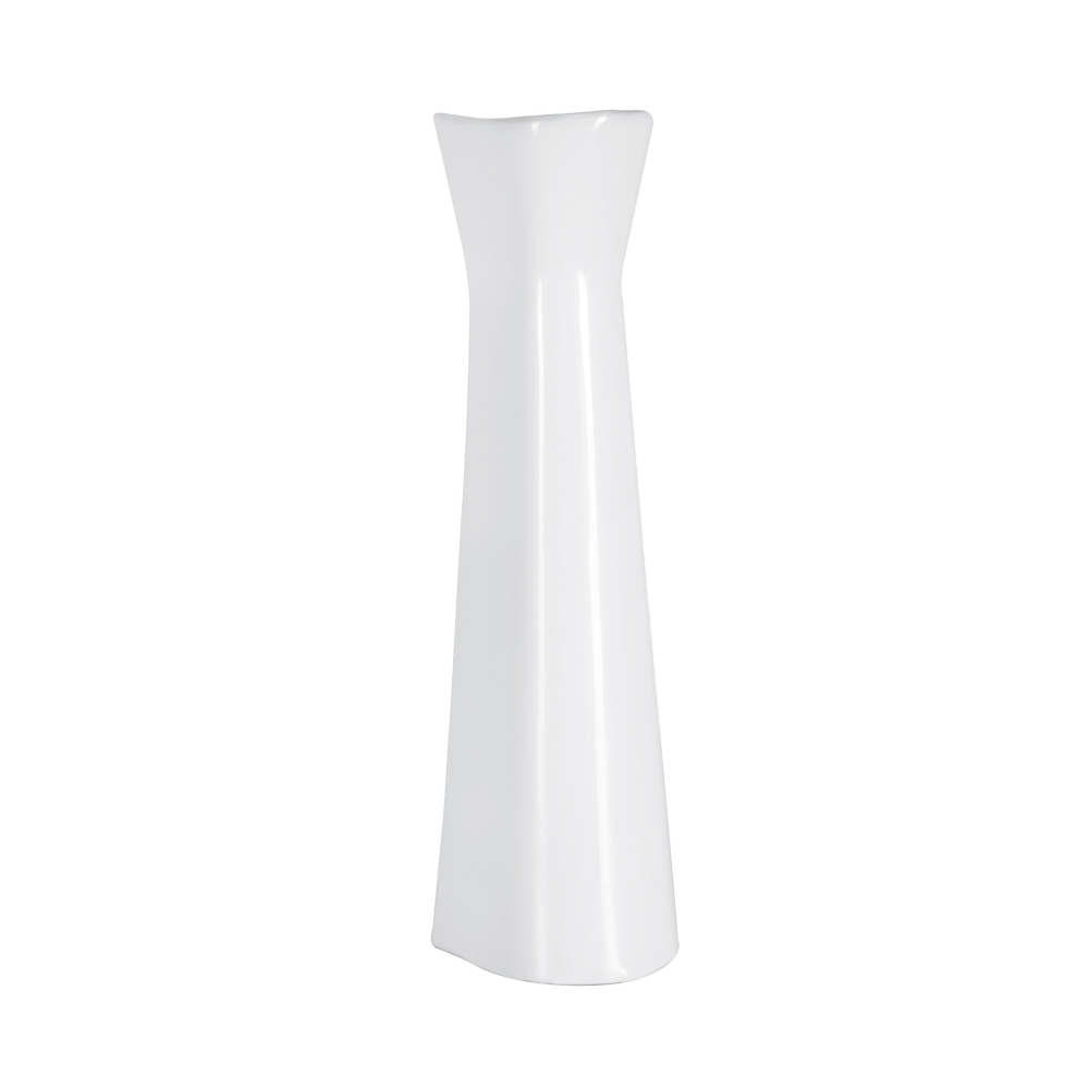 Pedestal de porcelana para lavabo, blanco, FOSET MUBA-20B