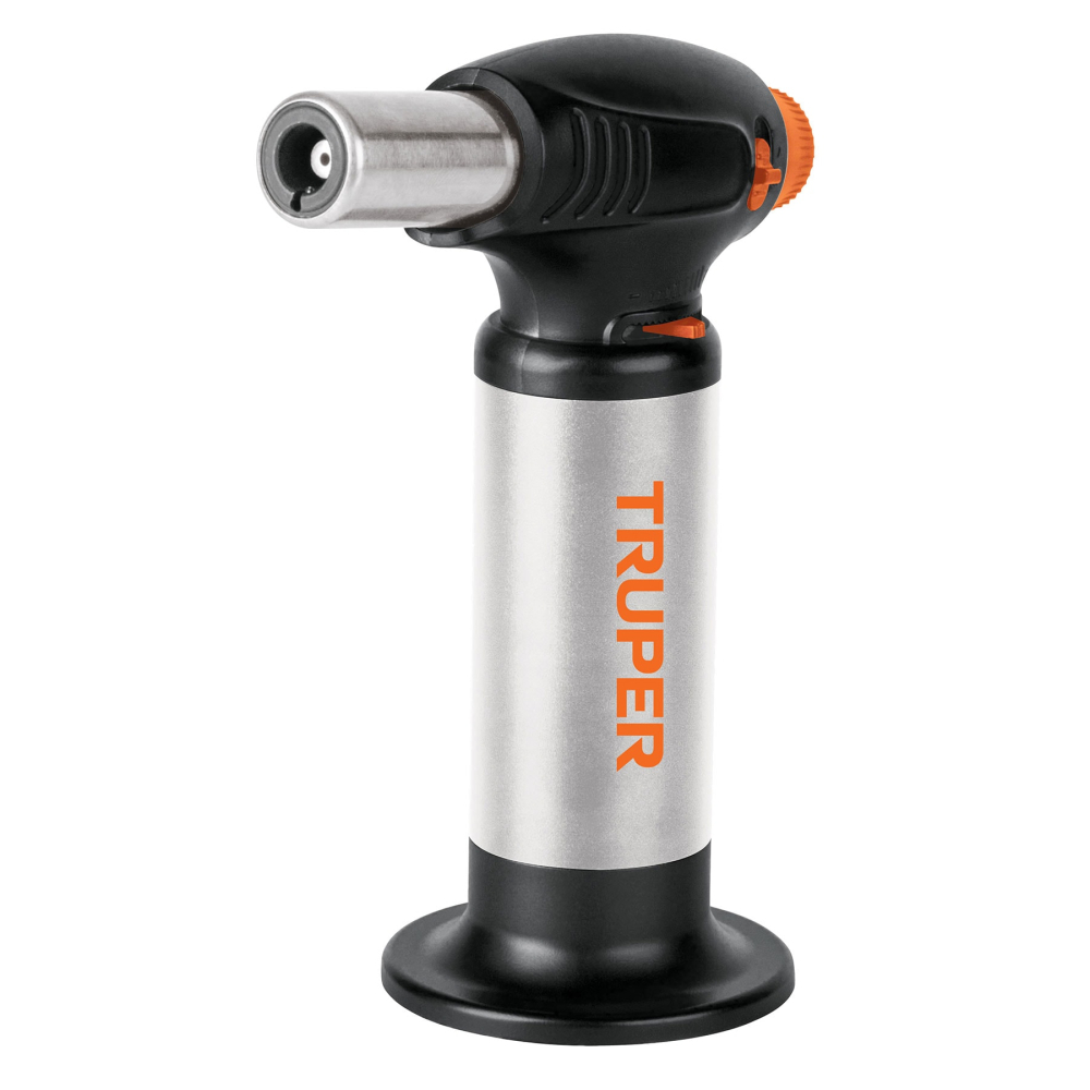 Mechero recargable de 20 ml para flamear alimentos, TRUPER SOPM-64