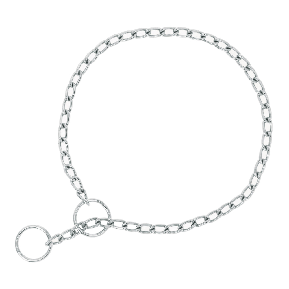 Collar de entrenamiento para perro, 45 cm, eslabón 2 mm CACA-20