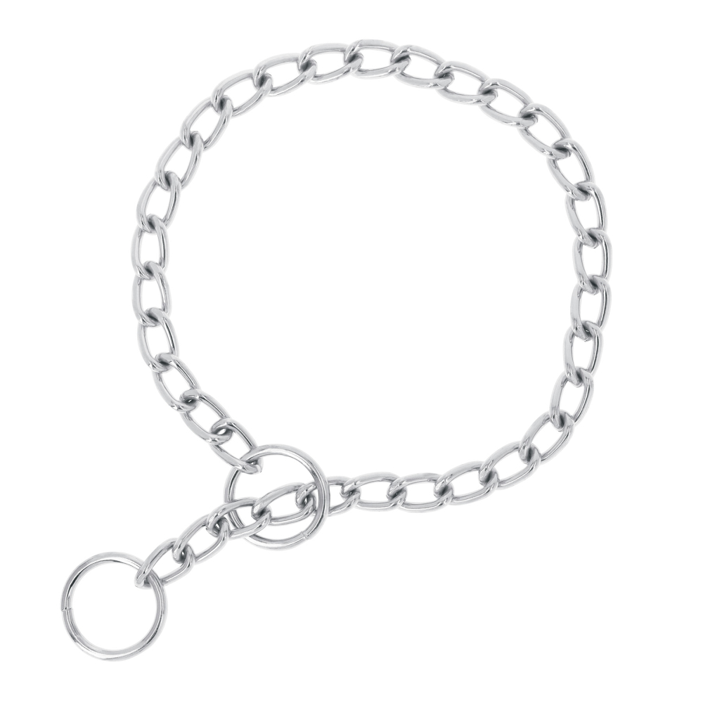 Collar de entrenamiento para perro, 55 cm, eslabón 3.5 mm CACA-35