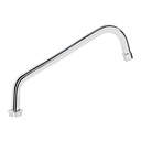 Cuello estándar para mezcladora de fregadero, cromo, AQUA AQCR-86