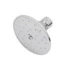 Regadera redonda 3-1/2', metálica, sin brazo, cromo, AQUA R-504S