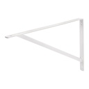 Ménsula reforzada de acero, blanca, 13 x 20', FIERO MER-20B