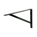 Ménsula reforzada de acero, negra, 10 x 16', FIERO MER-16N