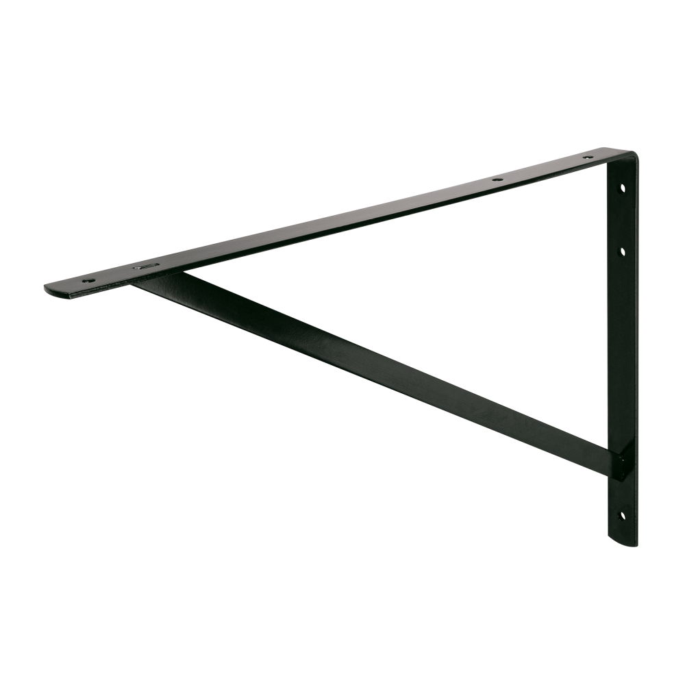 Ménsula de acero reforzada negra 13 x 20', FIERO MER-20N