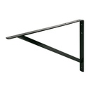 Ménsula reforzada de acero, negra, 13 x 20', FIERO MER-20N
