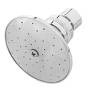 Regadera redonda 3', metálica, sin brazo, cromo, AQUA R-502S