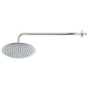 Regadera plato redondo 10' con brazo, cromo, FOSET RIVIERA R-311