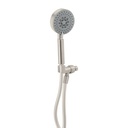 Regadera satín de teléfono 4' con soporte, FOSET ELEMENT R-012N