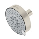 Regadera satín 4'con 5 funciones, sin brazo, FOSET ELEMENT R-202SN