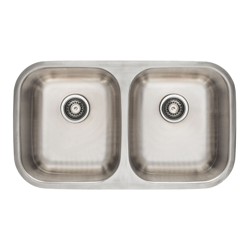 Tarja de submontar 82 x 47 x 23 cm doble tina, FOSET RIVIERA TA-822TX