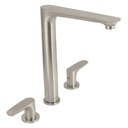 Mezcladora cuello alto para fregadero, satín, FOSET RIVIERA RIM-81N