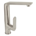 Monomando cuello alto para fregadero, satín, FOSET RIVIERA RIM-83N