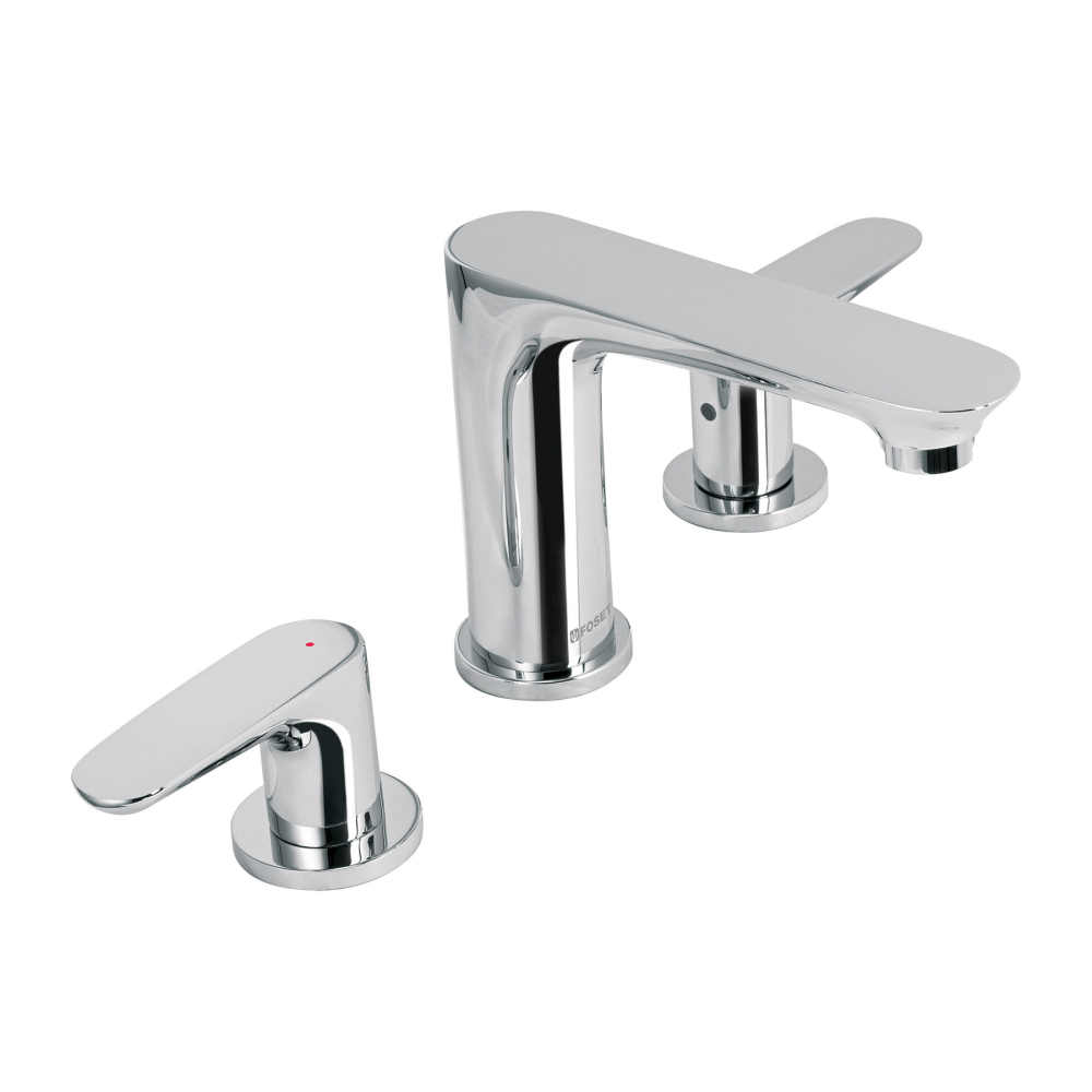 Mezcladora lavabo taladros separados, cromo, FOSET RIVIERA RIM-91