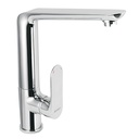 Monomando cuello alto para fregadero, cromo, FOSET RIVIERA RIM-83