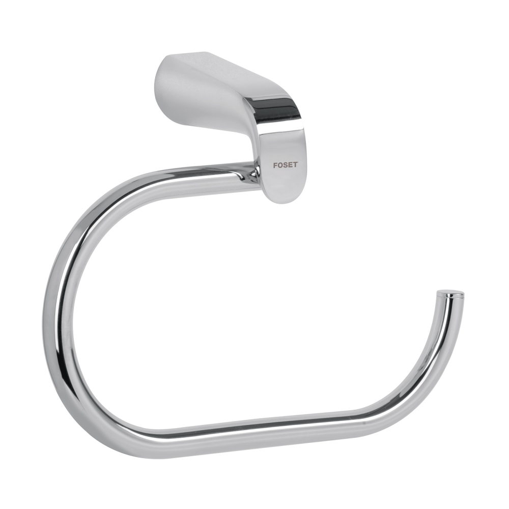 Toallero argolla de latón en acabado cromo, FOSET RIVIERA RIA-77