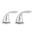 Jgo manerales palanca p/taladros separados,lavabo,cromo AERO AEMM-01