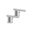 Juego manerales palanca para mezcladora bar, cromo, ELEMENT ELMM-02