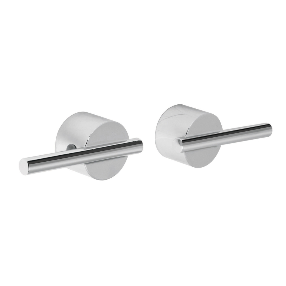 Juego manerales mezcladora de pared, lavabo, cromo, ELEMENT ELMM-07