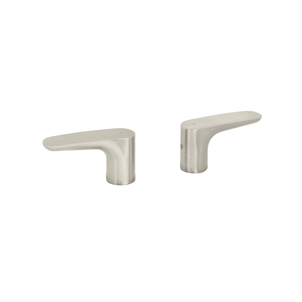 Juego manerales palanca para mezcladora, satín, RIVIERA RIMM-01N