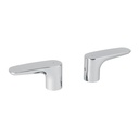 Juego manerales palanca para mezcladora tina, cromo, RIVIERA RIMM-02