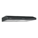 Campana extractora 75 cm, empotrable, negra, FOSET CAME-75M