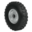 Rueda de hule sólido 8' para diablo, doble balero, PRETUL RD-82