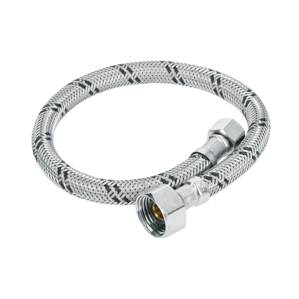 Manguera lavabo/fregadero, acero inox, 1/2' x 3/8', 40 cm FLA-40XL