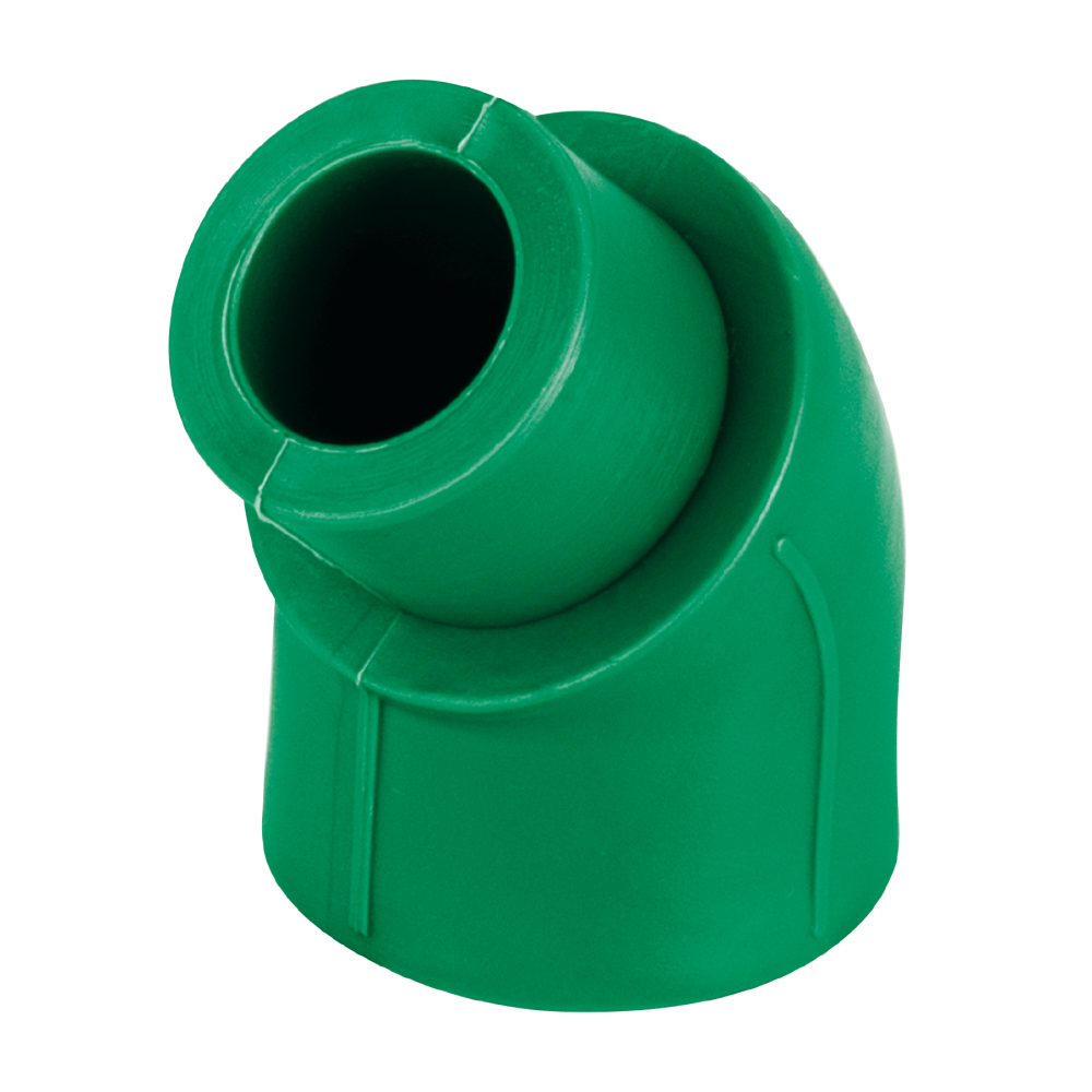Codo 45° de PPR, 3/4' (25mm), macho-hembra, FOSET CV-872