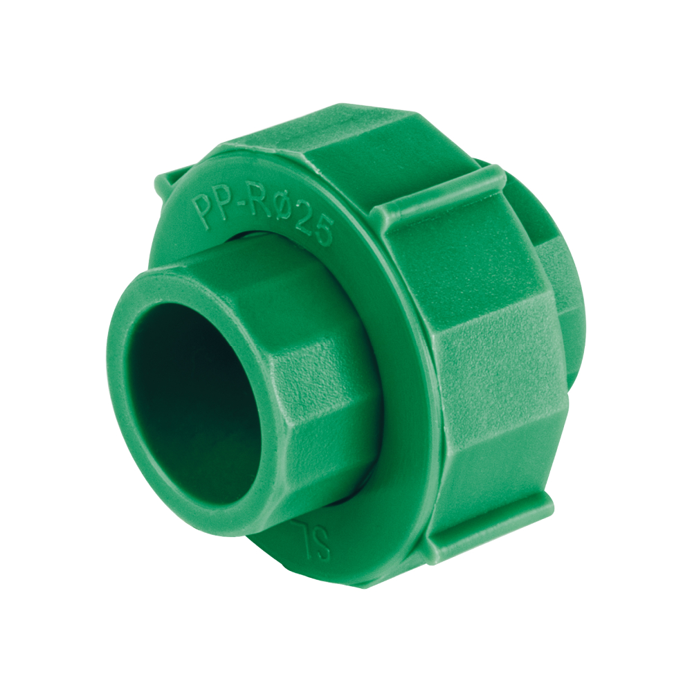 Tuerca unión PPR, plástica,  3/4', FOSET CV-962