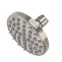 Regadera satín 4' plato redondo, sin brazo, FOSET ELEMENT R-204SN