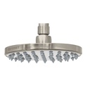 Regadera satín 6' plato redondo, sin brazo, FOSET ELEMENT R-206SN