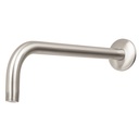 Brazo y chapetón para regadera, 30 cm, satín, ELEMENT BCH-700N