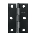 Bisagra rectangular 3' negra, HERMEX BR-306