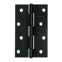 Bisagra rectangular 4 x 2-3/4', acero negro mate, HERMEX BR-406