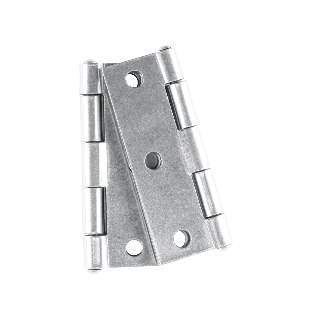 Bolsa con 2 bisagras rectangulares 3', acero pulido BR-300B