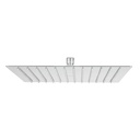 Regadera plato cuadrado 12' sin brazo, cromo, FOSET RIVIERA R-312S